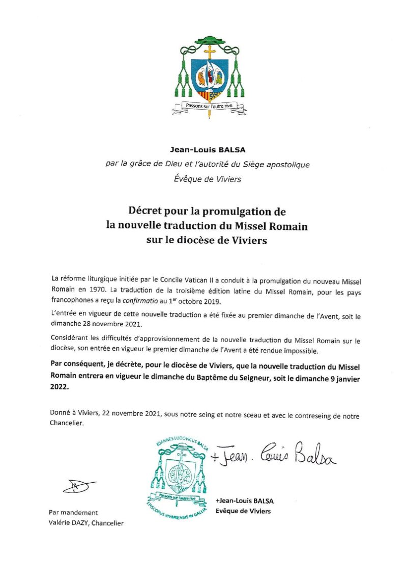 Découvrir La Nouvelle Traduction Du Missel Romain Pdf