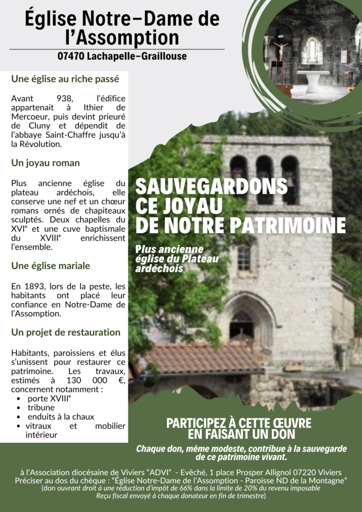 Copie de Affiche restauration église ND de l’Assomption – Lachapelle-Graillousse