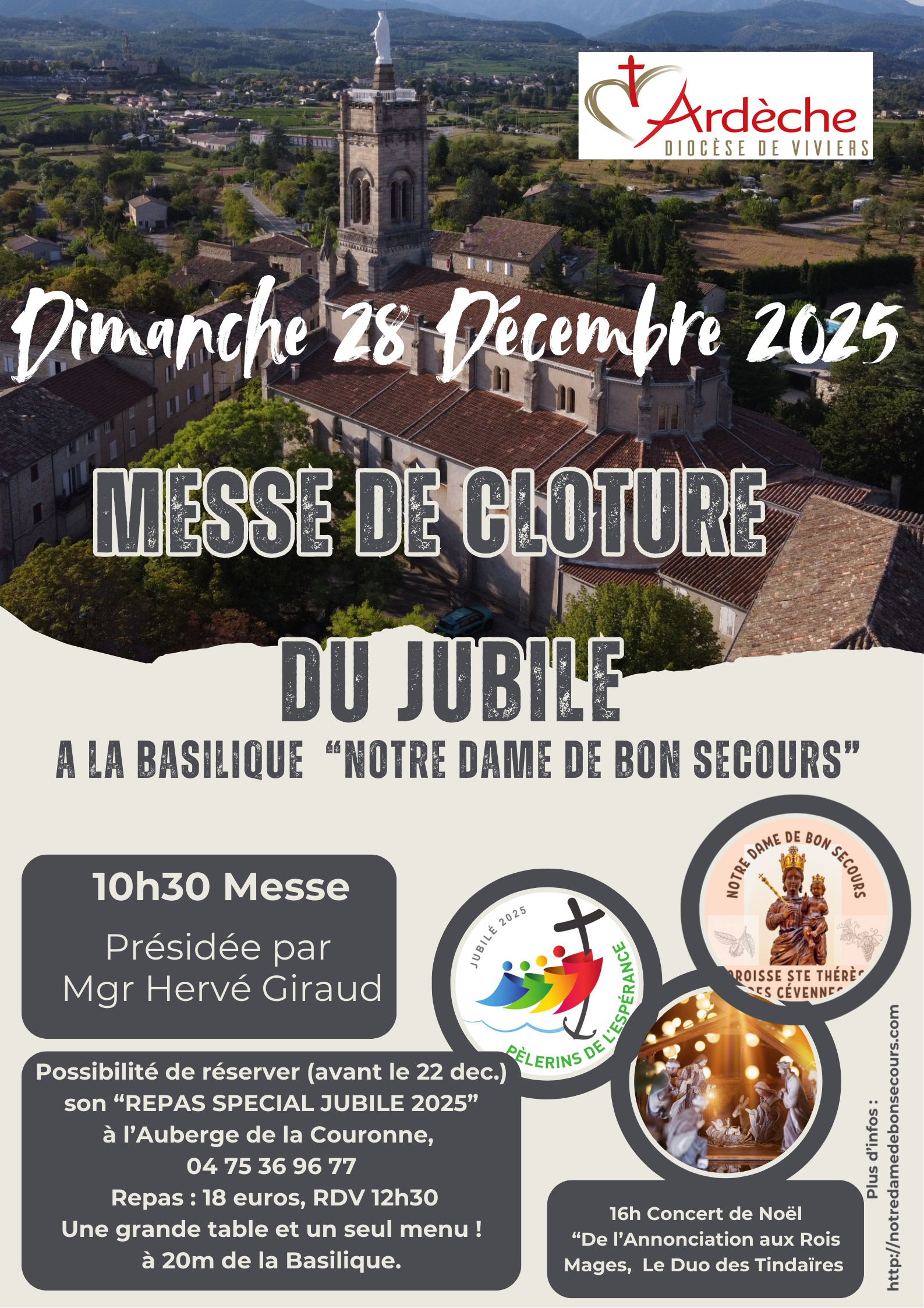 Affiche Cloture Jubile 2025